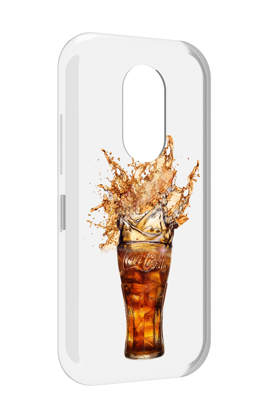 

Чехол MyPads Кола-в-стакане для Doogee S61 / S61 Pro, Прозрачный, Tocco