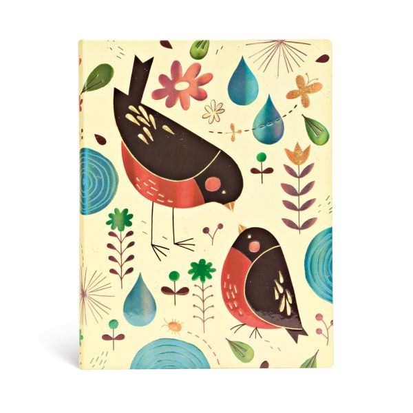 

Журнал Paperblanks на 5 лет Mother Robin Ultra 180*230 мм, 192стр. PB4477-2, Ultra