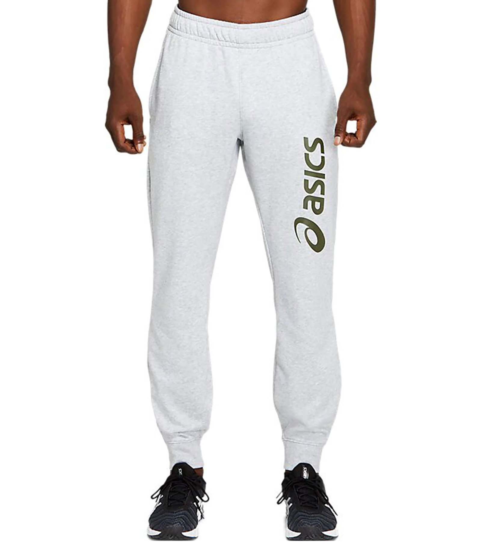 фото Спортивные брюки мужские asics asics big logo sweat pant серые s