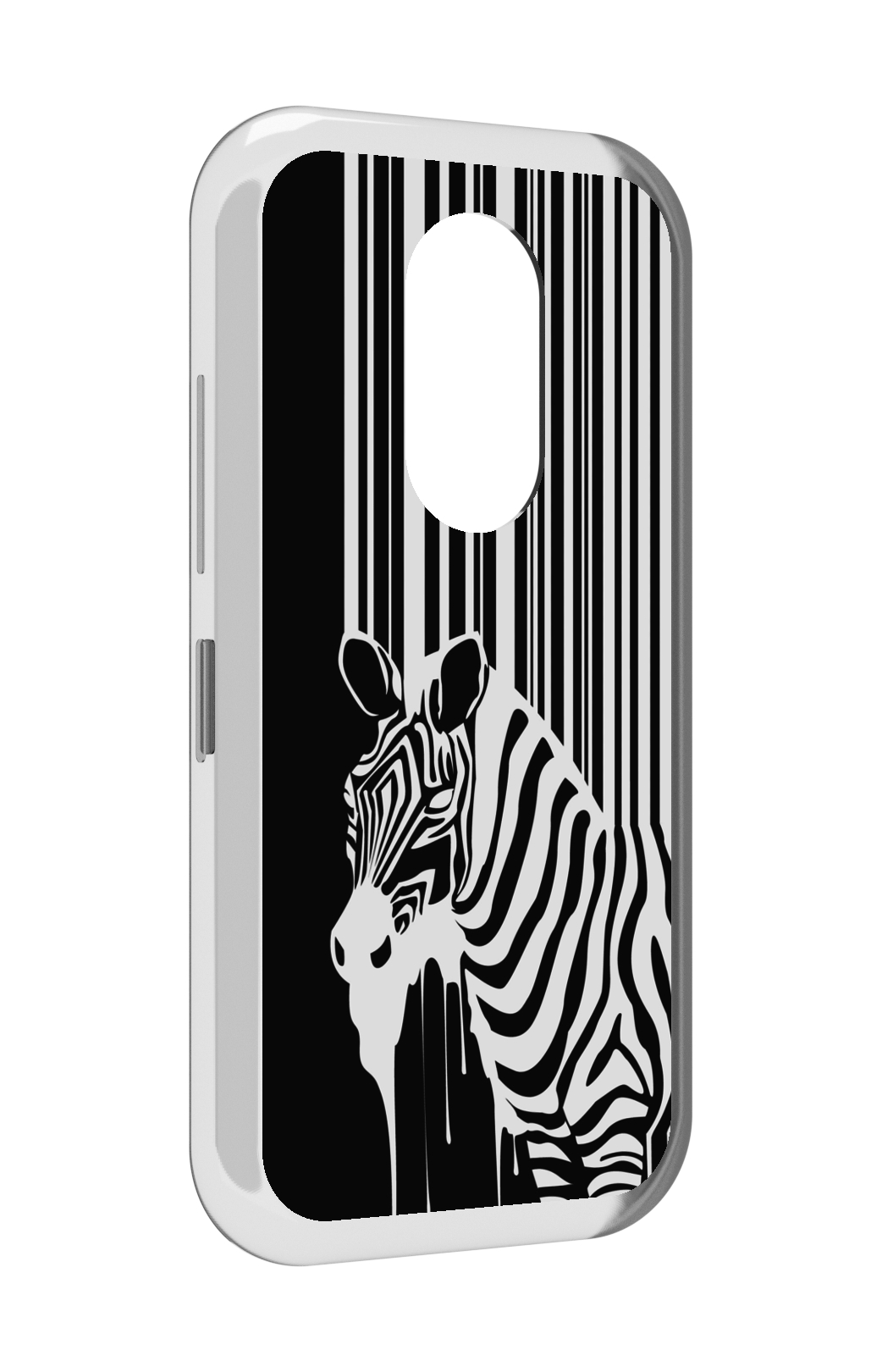 

Чехол MyPads Зебра для Doogee S61 / S61 Pro, Прозрачный, Tocco