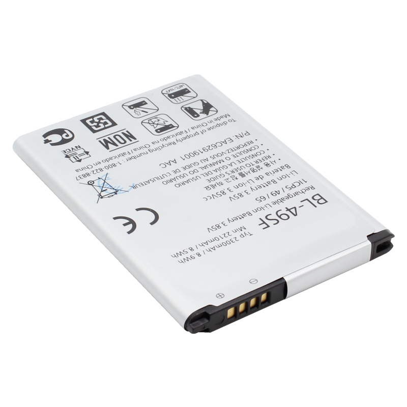 

Аккумуляторная батарея BaseMarket для LG G4s H736 (BL-49SF) 2210mAh OEM