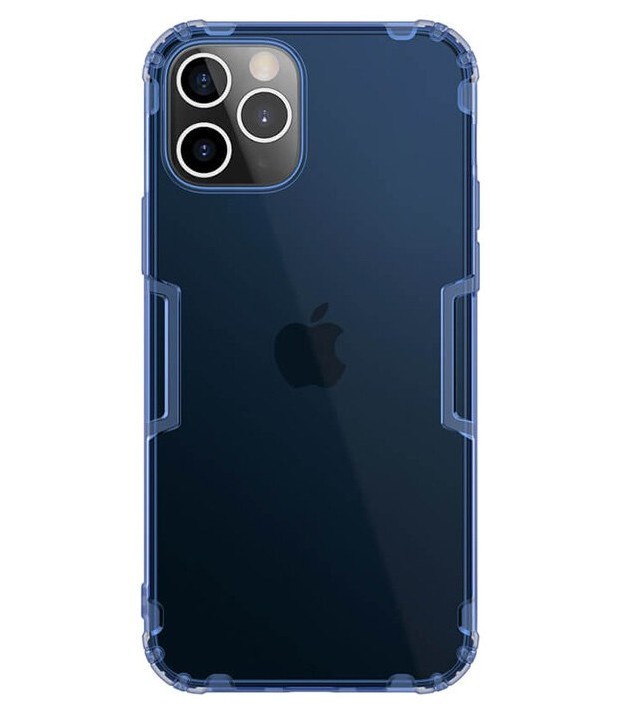 фото Чехол nillkin nature tpu для iphone 12 pro max, синий