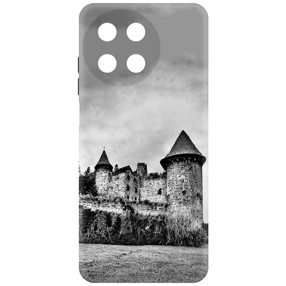 

Чехол-накладка Krutoff Soft Case Старый замок для Realme 11 4G черный