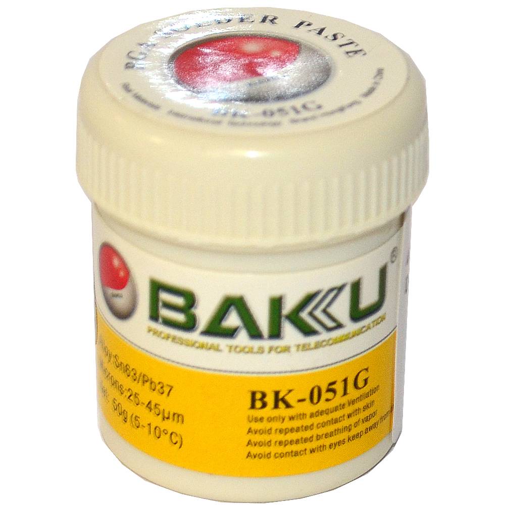 Паяльная паста BAKU BK-051G паяльная паста rexant