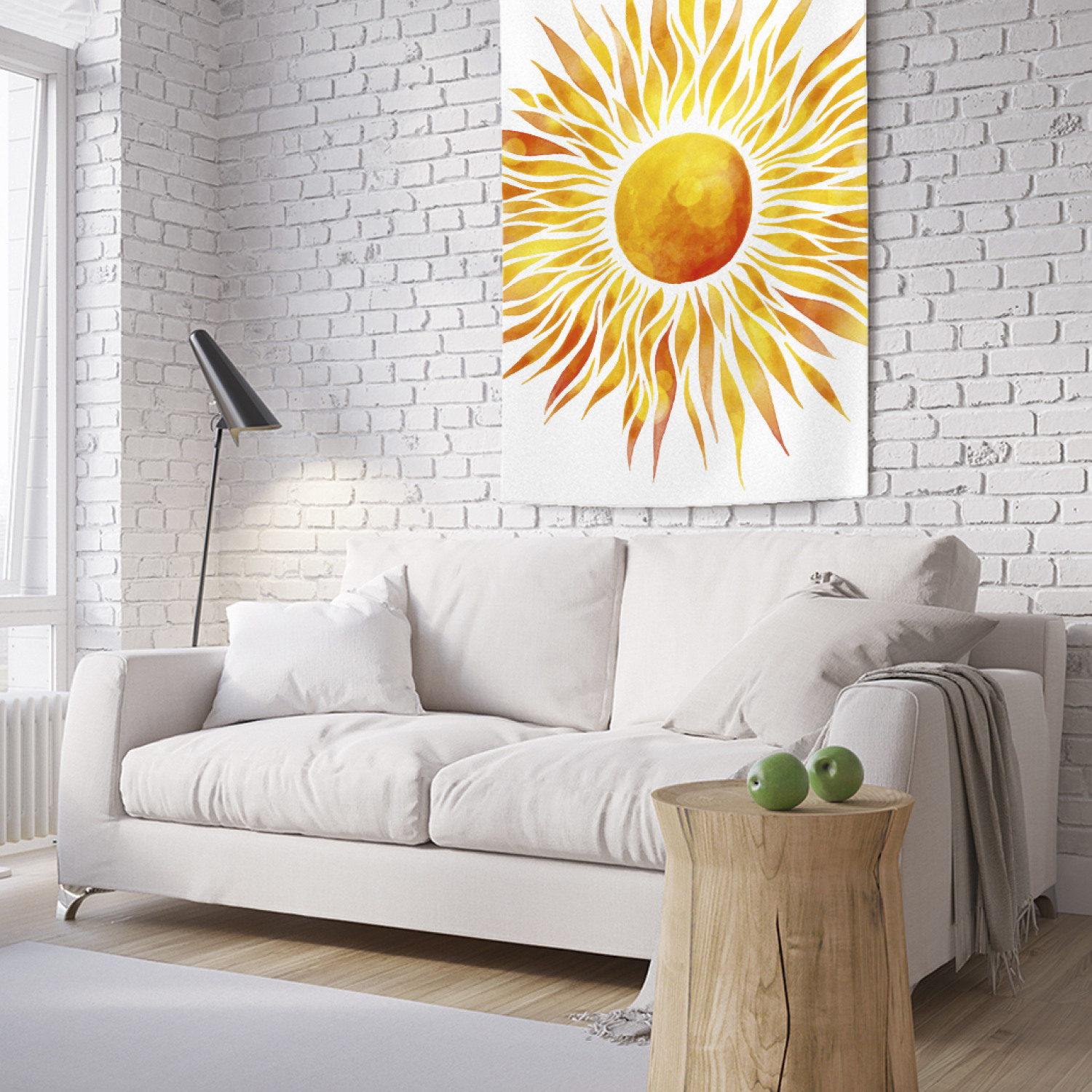 

Вертикальное фотопанно на стену JoyArty Яркое солнце 100x150 см, Яркое солнце