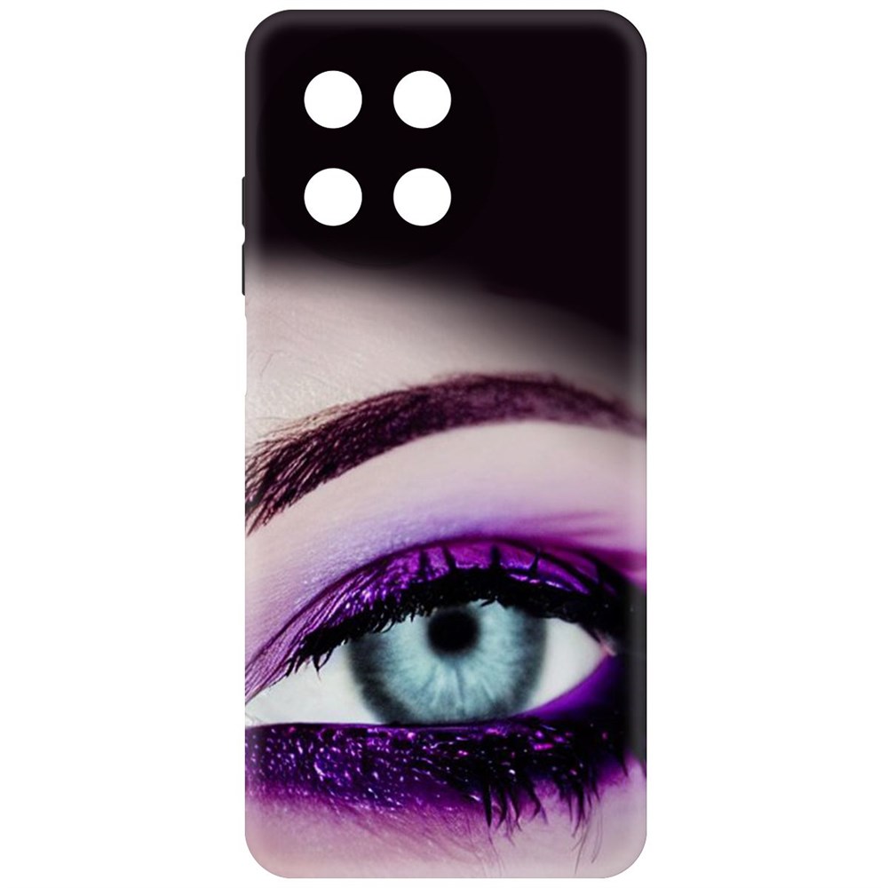 

Чехол-накладка Krutoff Soft Case Взгляд для Realme 11 4G черный
