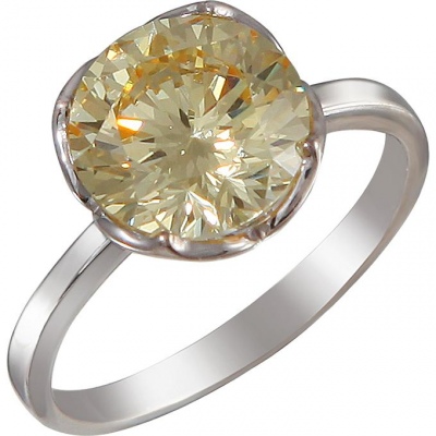 

Кольцо из серебра р.  Эстет С16К153335, фианит, С16К153335