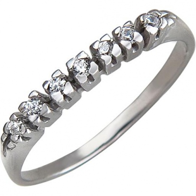 

Кольцо из серебра р. , Эстет 01К1510410, фианит, 01К1510410