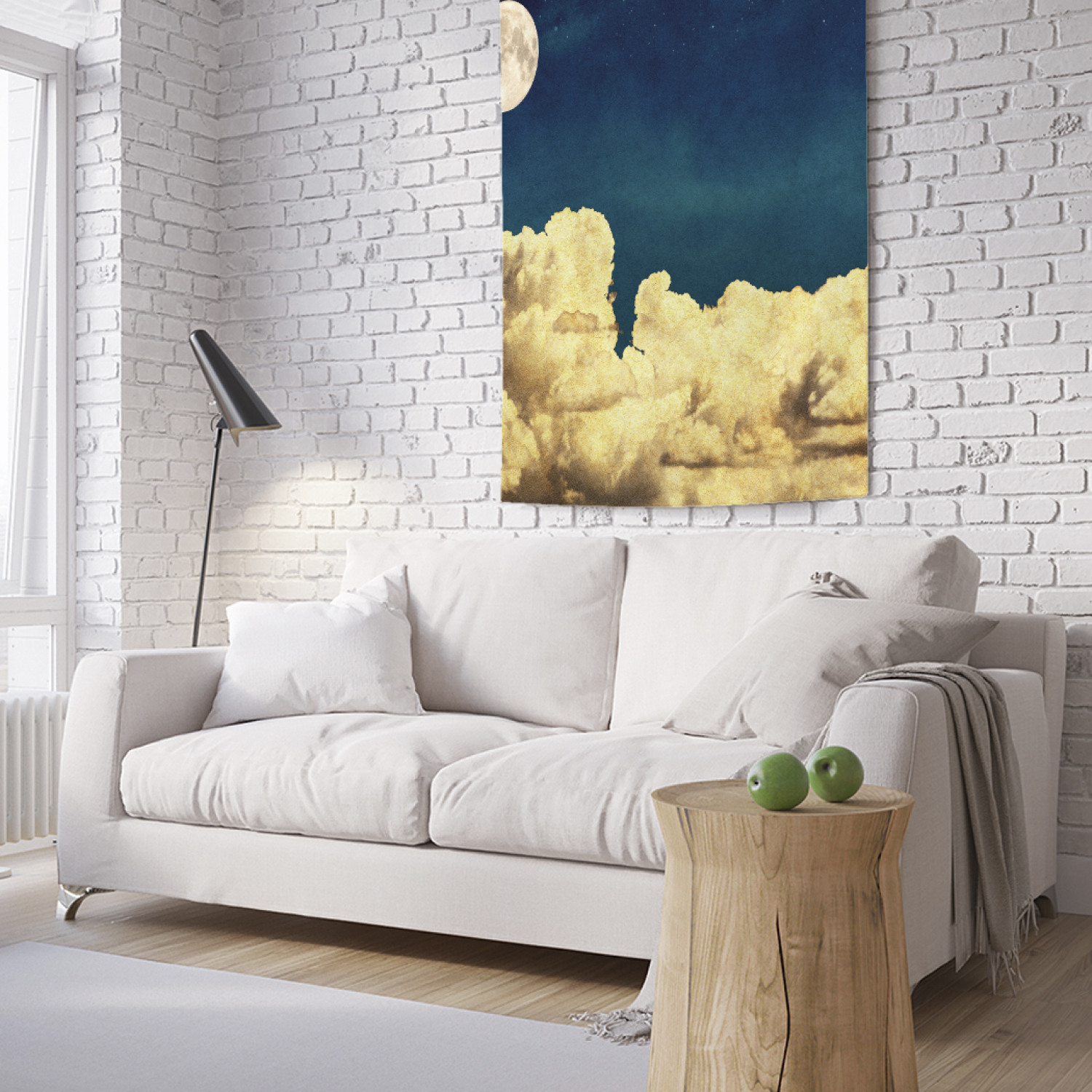 

Вертикальное фотопанно на стену JoyArty Ночные облака 100x150 см, Ночные облака