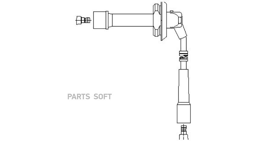 BREMI Провод вв Subaru 4337₽