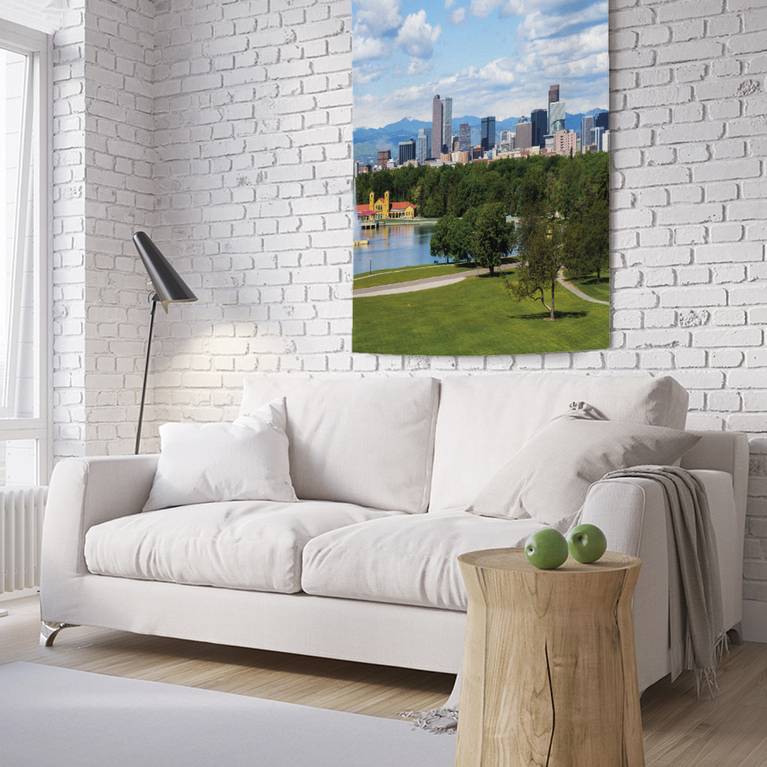 

Вертикальное фотопанно на стену JoyArty Городской парк 100x150 см, Городской парк