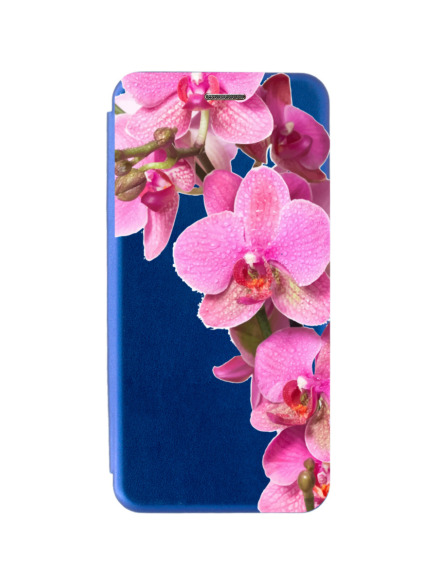 

Чехол Zibelino Для Tecno Spark 7 Книжка С Карманом Для Карт Синий 1722 Орхидея Фуксия, ZB-TCN-S7