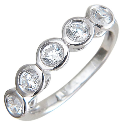 

Кольцо из серебра р. 17 Эстет 01К1510413, фианит, 01К1510413
