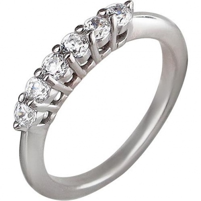 

Кольцо из серебра с фианитом р. 18,5 Эстет 01К1510412, 01К1510412