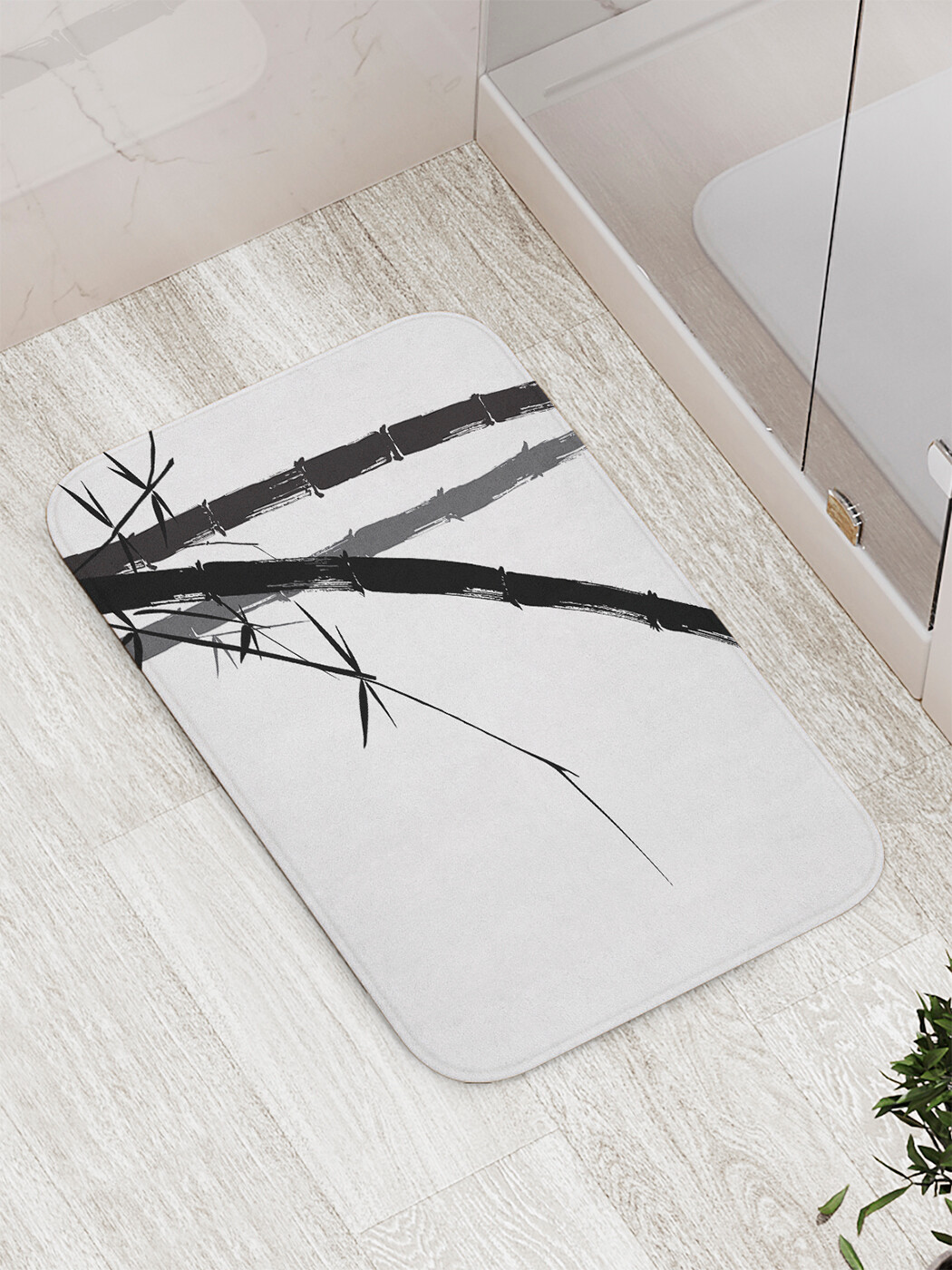 

bath_61327 Коврик противоскользящий для ванной, сауны, бассейна, 77х52 см