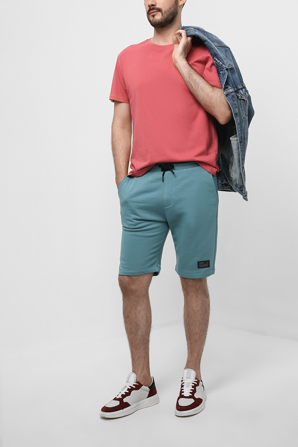 

Шорты мужские Esprit Casual 032EE2C301 синие L, 032EE2C301