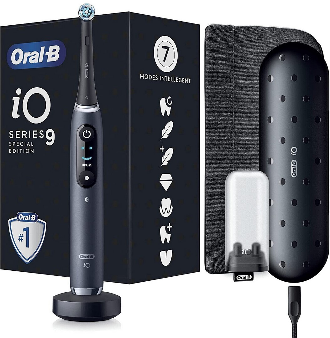 Электрическая зубная щетка Braun Oral-B iO Series 9 Special Edition черная электрическая зубная щетка braun oral b io series 9 special edition черная