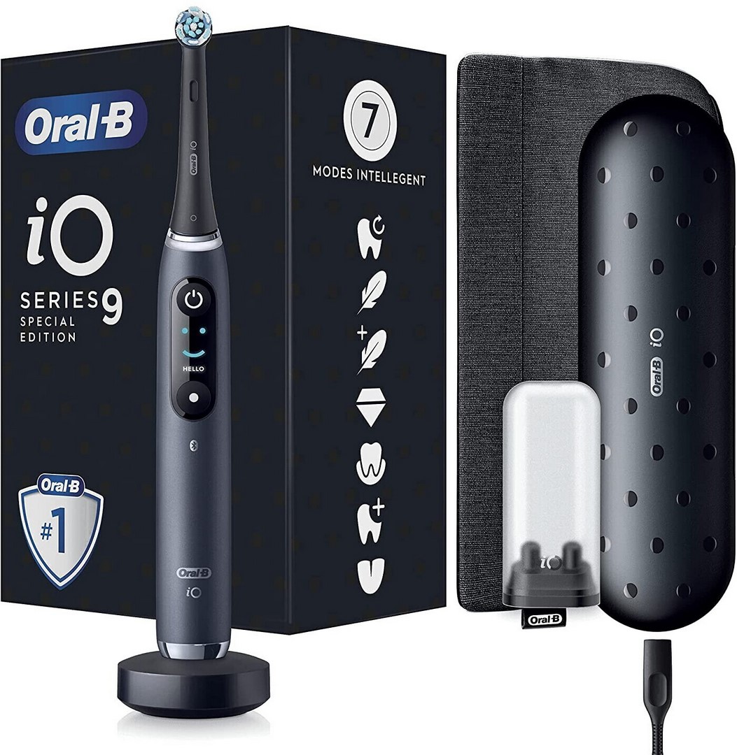 Электрическая зубная щетка Braun Oral-B iO Series 9 Special Edition черная электрическая зубная щетка oral b io series 10 cosmic черная