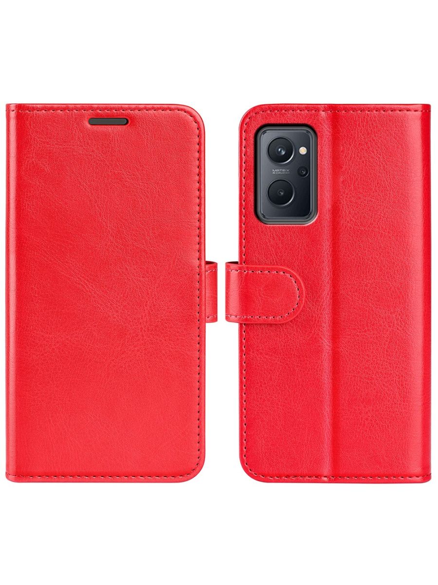 

Retro Чехол книжка для Realme 9i Черный