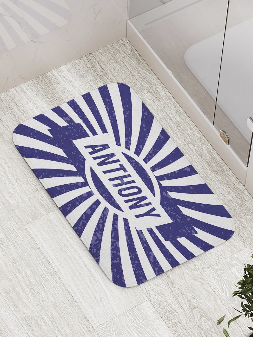 

bath_61214 Коврик противоскользящий для ванной, сауны, бассейна, 77х52 см