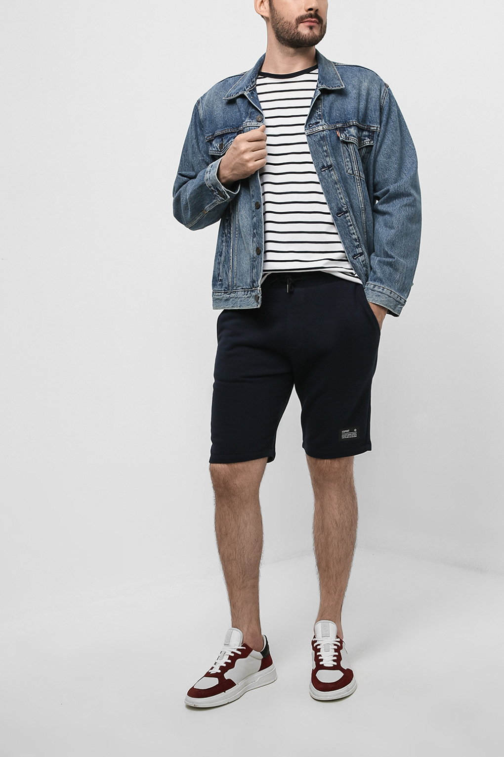 

Шорты мужские Esprit Casual 032EE2C301 синие M, 032EE2C301