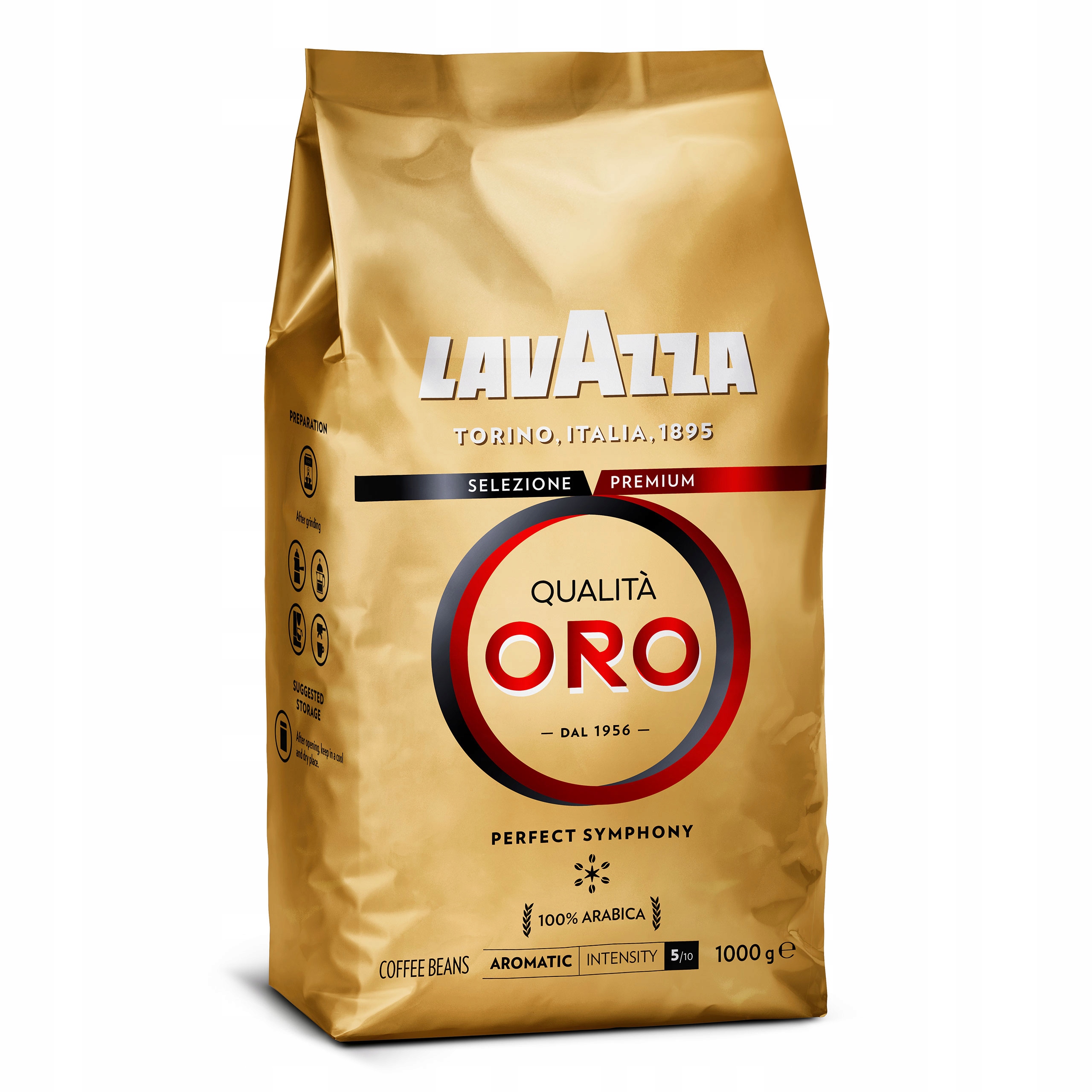 фото Кофе в зернах lavazza qualita oro, 1 кг