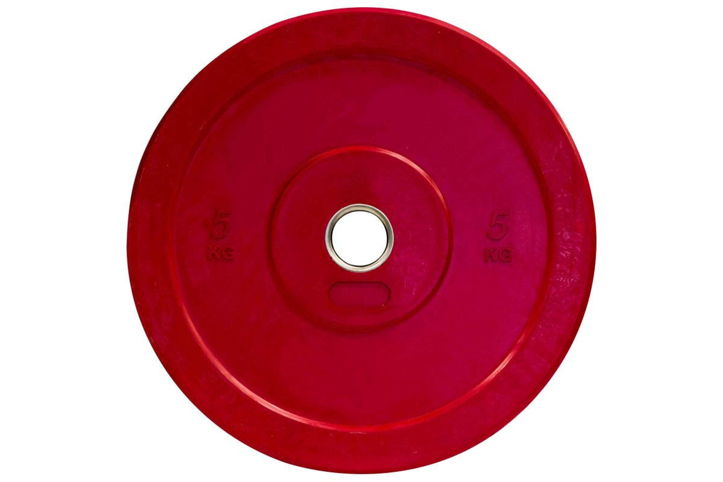 фото Бамперный диск для штанги 5кг. (цветной ecos