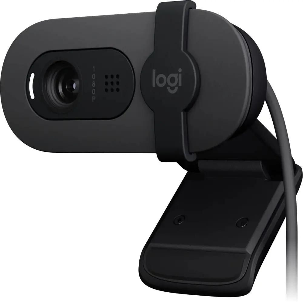 

Web-камера Logitech Brio 100 черный (960-001585), Brio 100