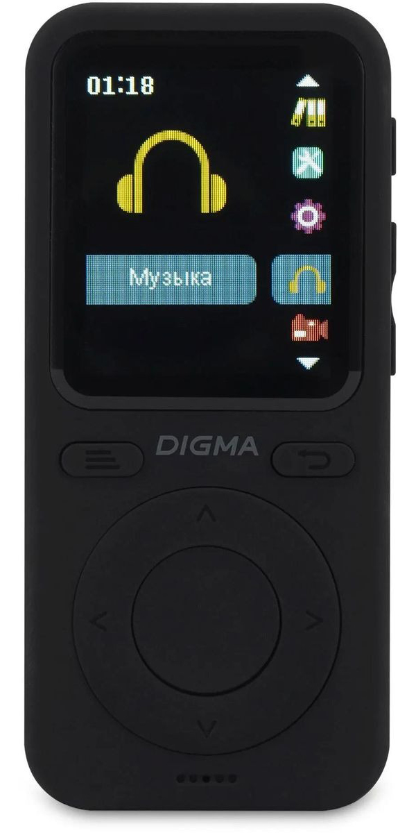 

MP3 плеер Digma B5 flash 8ГБ черный