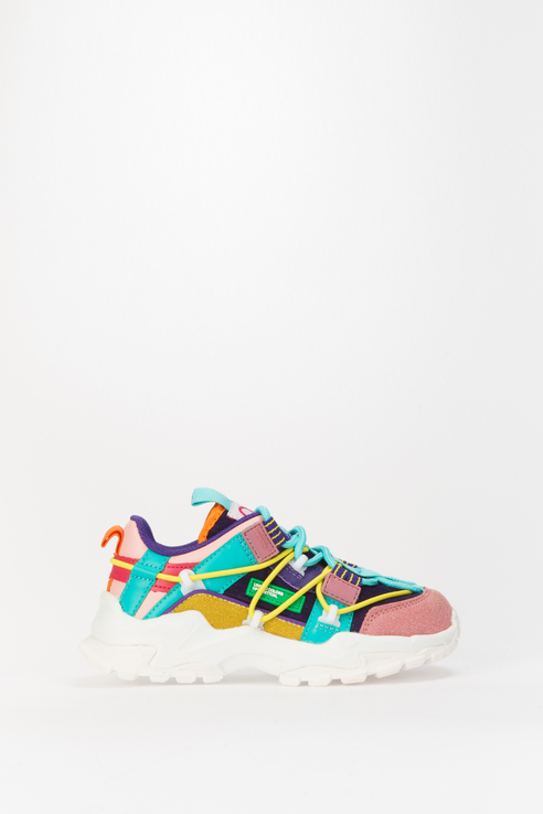 

Кроссовки United Colors of Benetton BTK127201 цв. фиолетовый р. 35, BTK127201