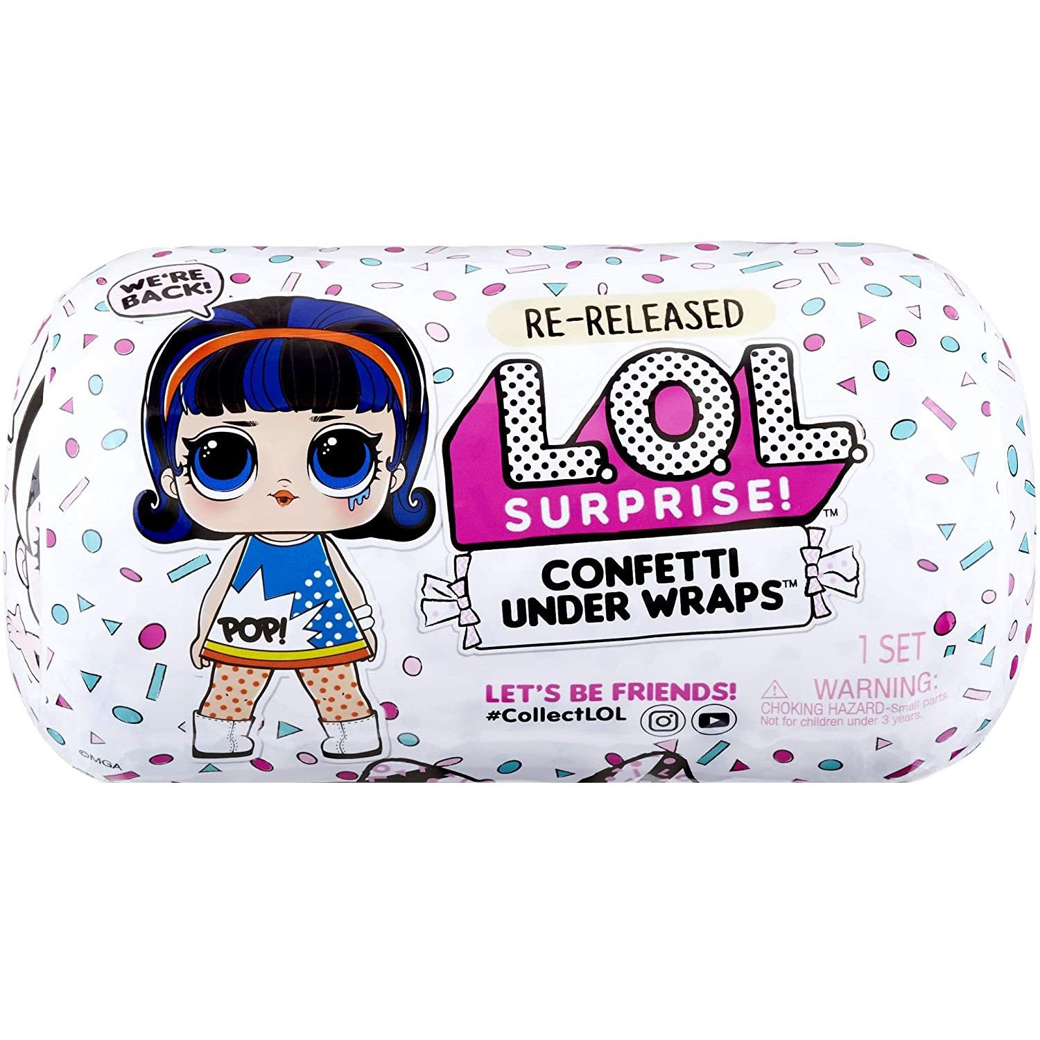 

Куколка Confetti капсула L.O.L. Surprise 571469