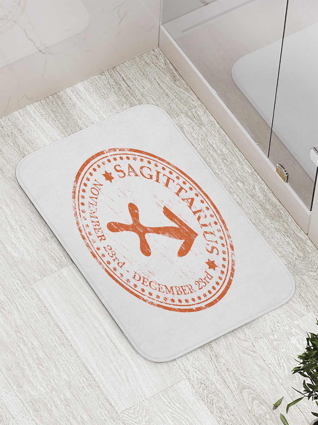 

bath_61075 Коврик противоскользящий для ванной, сауны, бассейна, 77х52 см
