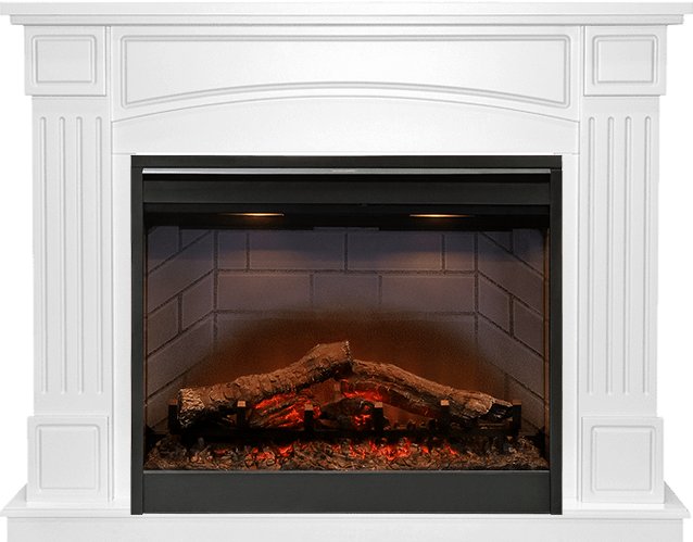 

Каминокомплект Boston - Белый с очагом Symphony 26'' DF2608-INT