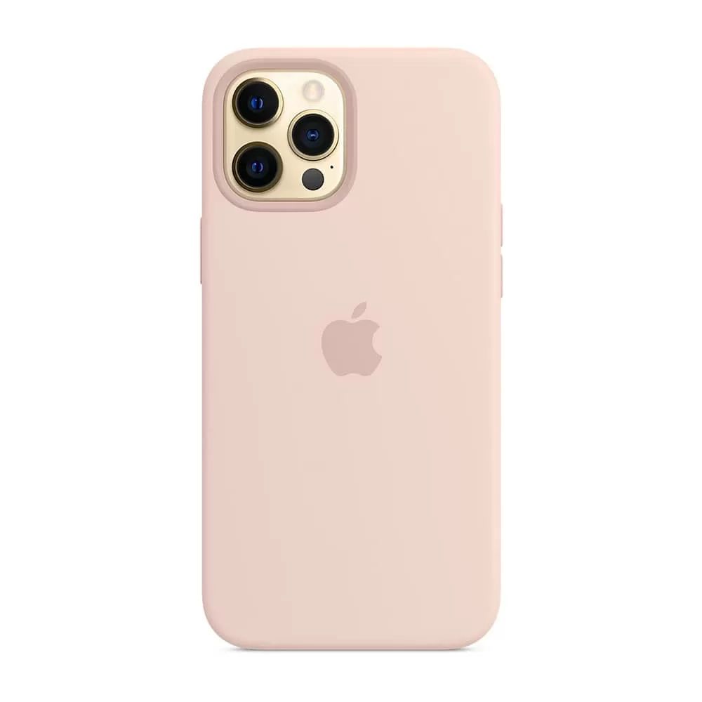 Чехол для Apple iPhone 12 Pro Silicone Case (Розовый песок)