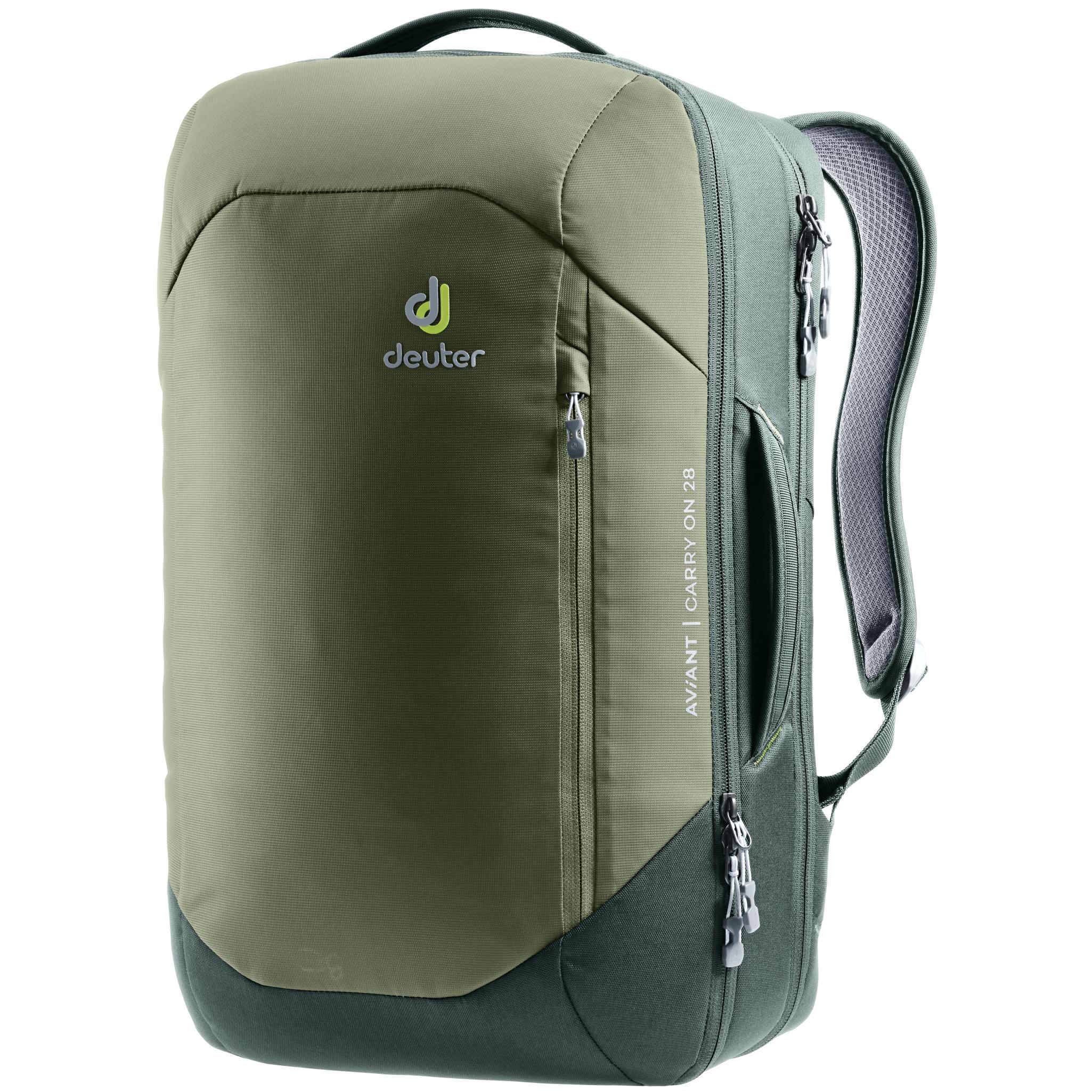 фото Рюкзак треккинговый deuter aviant carry on 28 л khaki/ivy