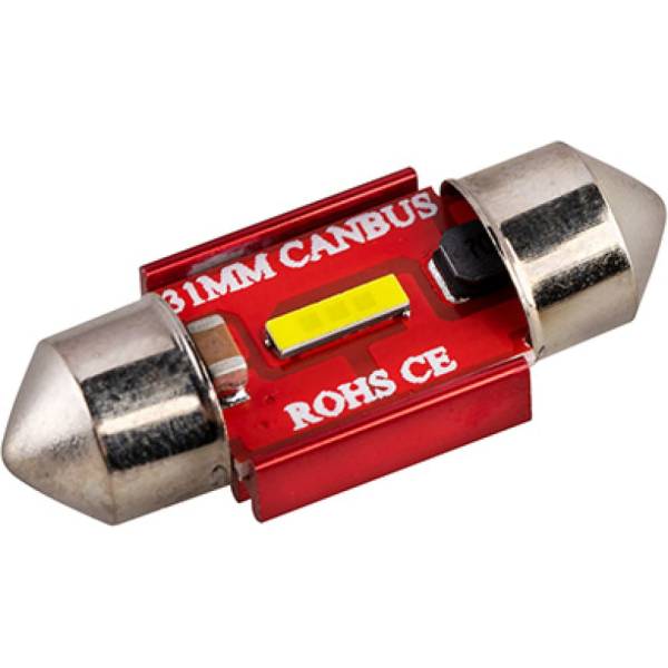 

Автолампа SKYWAY диод T11(C5W) 12-24V 1SMD диод, 1-конт. 31мм S08202068