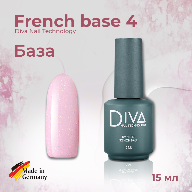 

База для гель-лака Diva Nail Technology French №4 15 мл