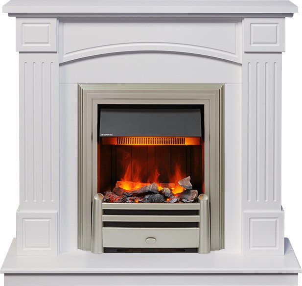 

Каминокомплект Boston - Белый (Высота 925см) с очагом Chesford