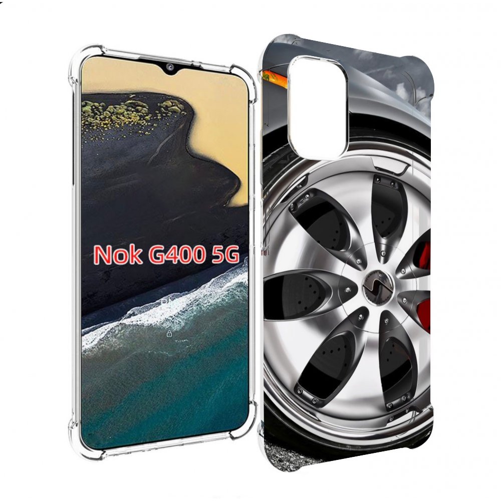 

Чехол MyPads Колесо мужской для Nokia G400 5G, Прозрачный, Tocco