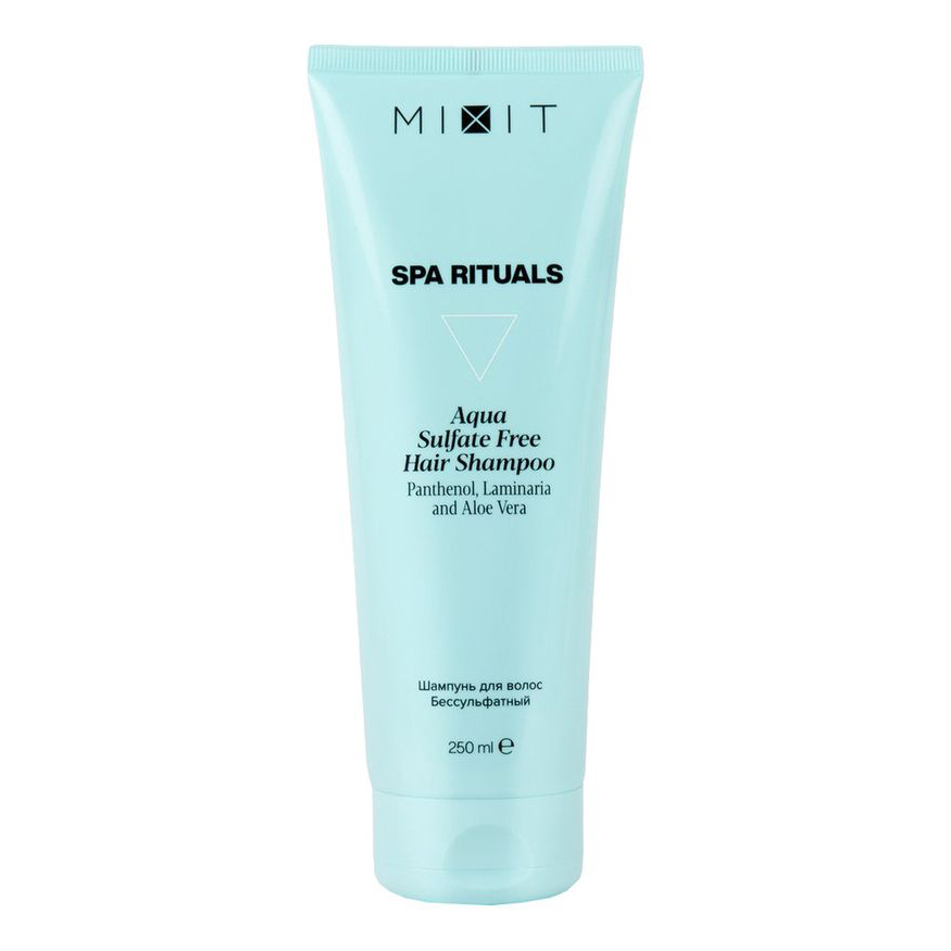 фото Шампунь mixit spa rituals aqua бессульфатный, 250 мл
