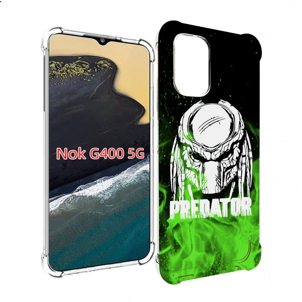 

Чехол MyPads Знак-хищника для Nokia G400 5G, Прозрачный, Tocco