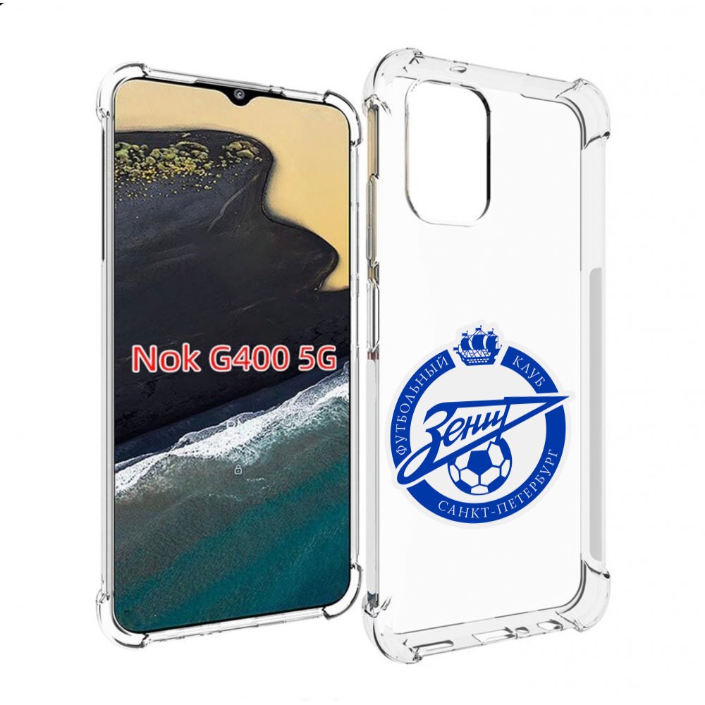 

Чехол MyPads Зенит-фк для Nokia G400 5G, Прозрачный, Tocco