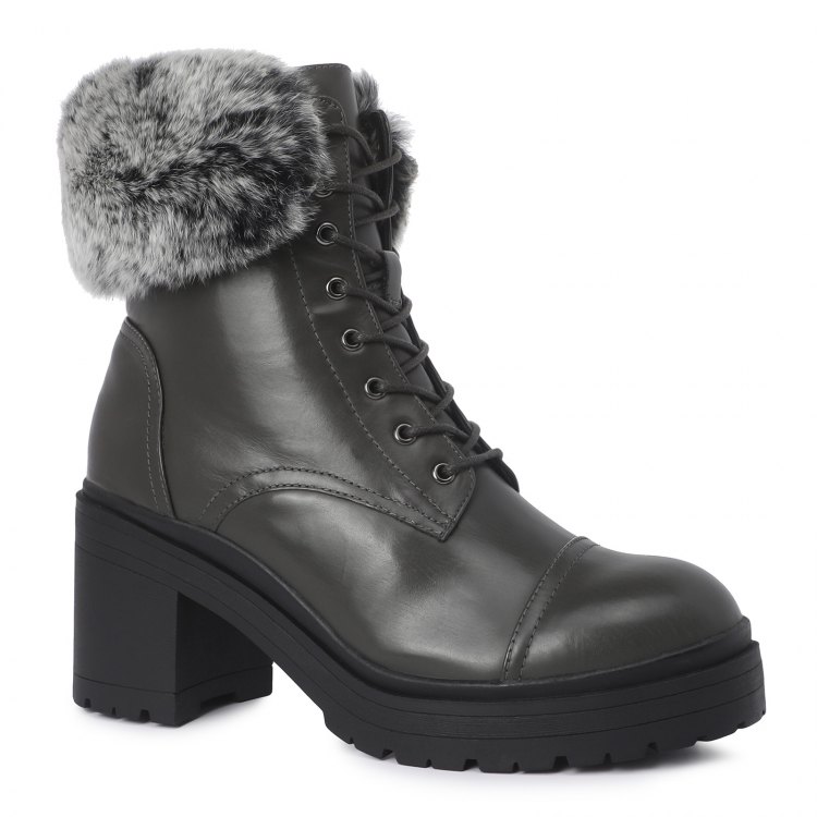 фото Женские ботинки tendance gl5650-6-920 темно-серый р.40 eu
