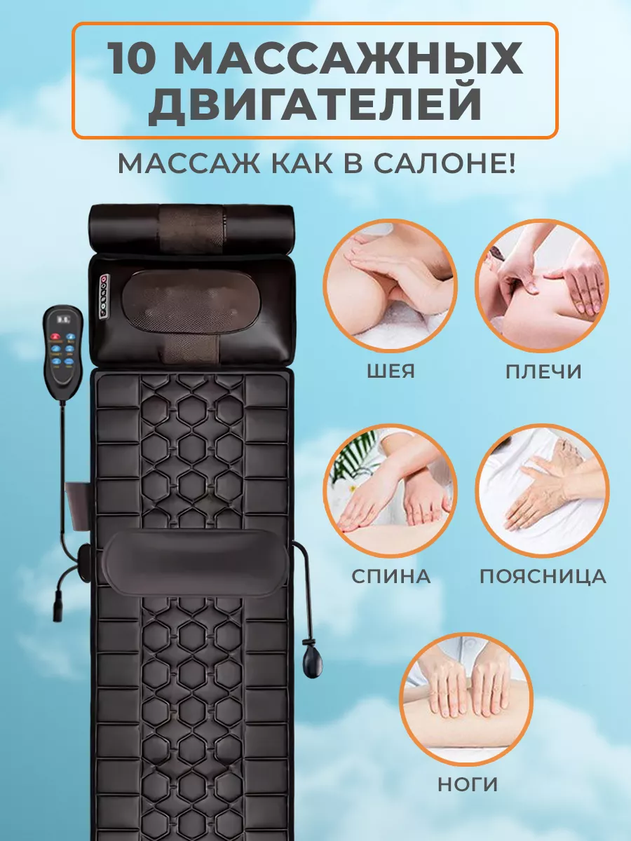 

Массажер для тела Classmark 170x50 см черный