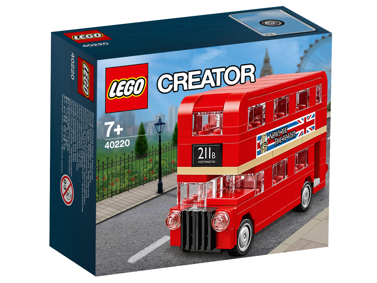 фото Сувенирный набор лондонский автобус lego 40220