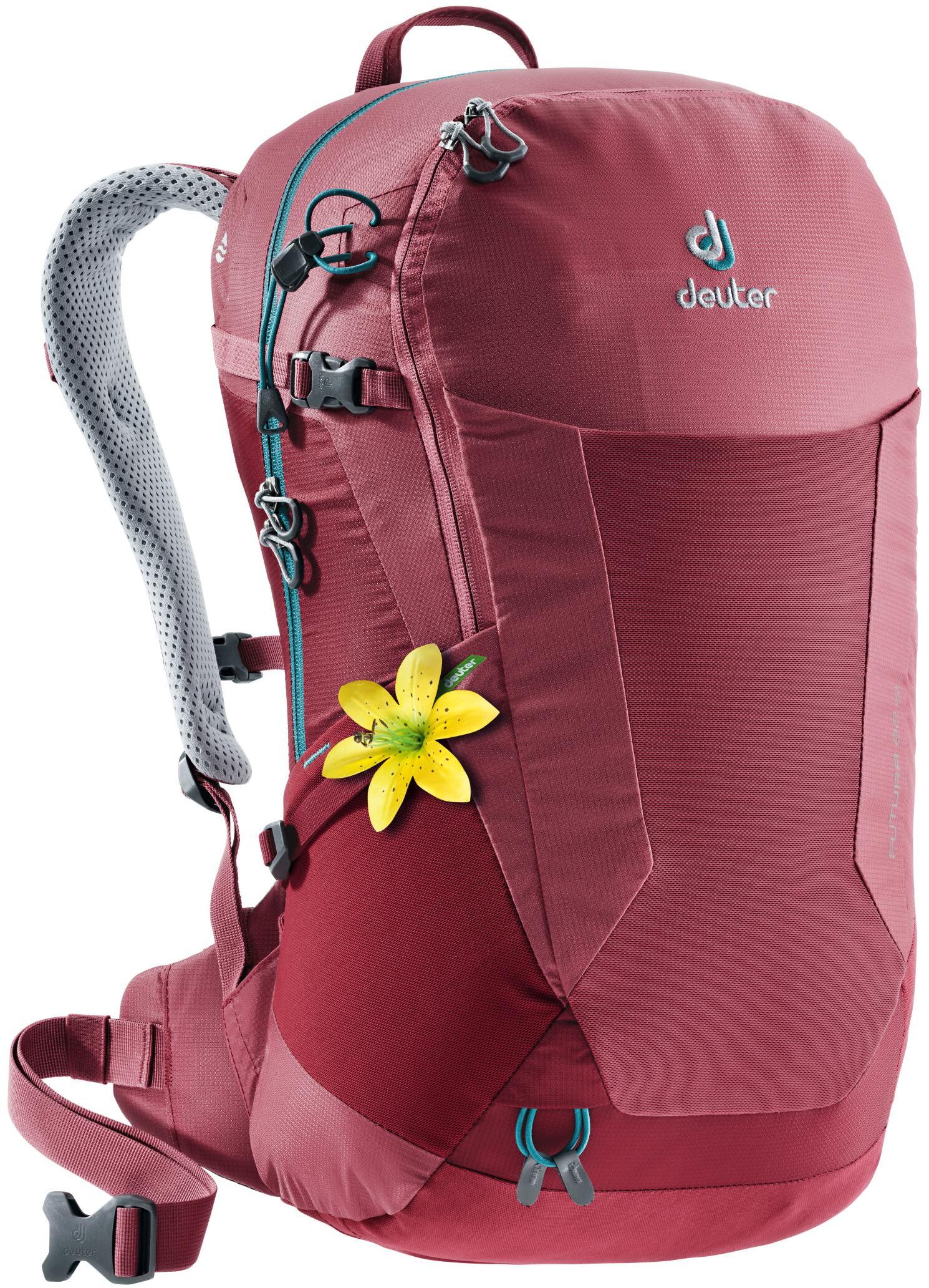 фото Рюкзак треккинговый deuter futura sl 22 л cardinal/cranbery