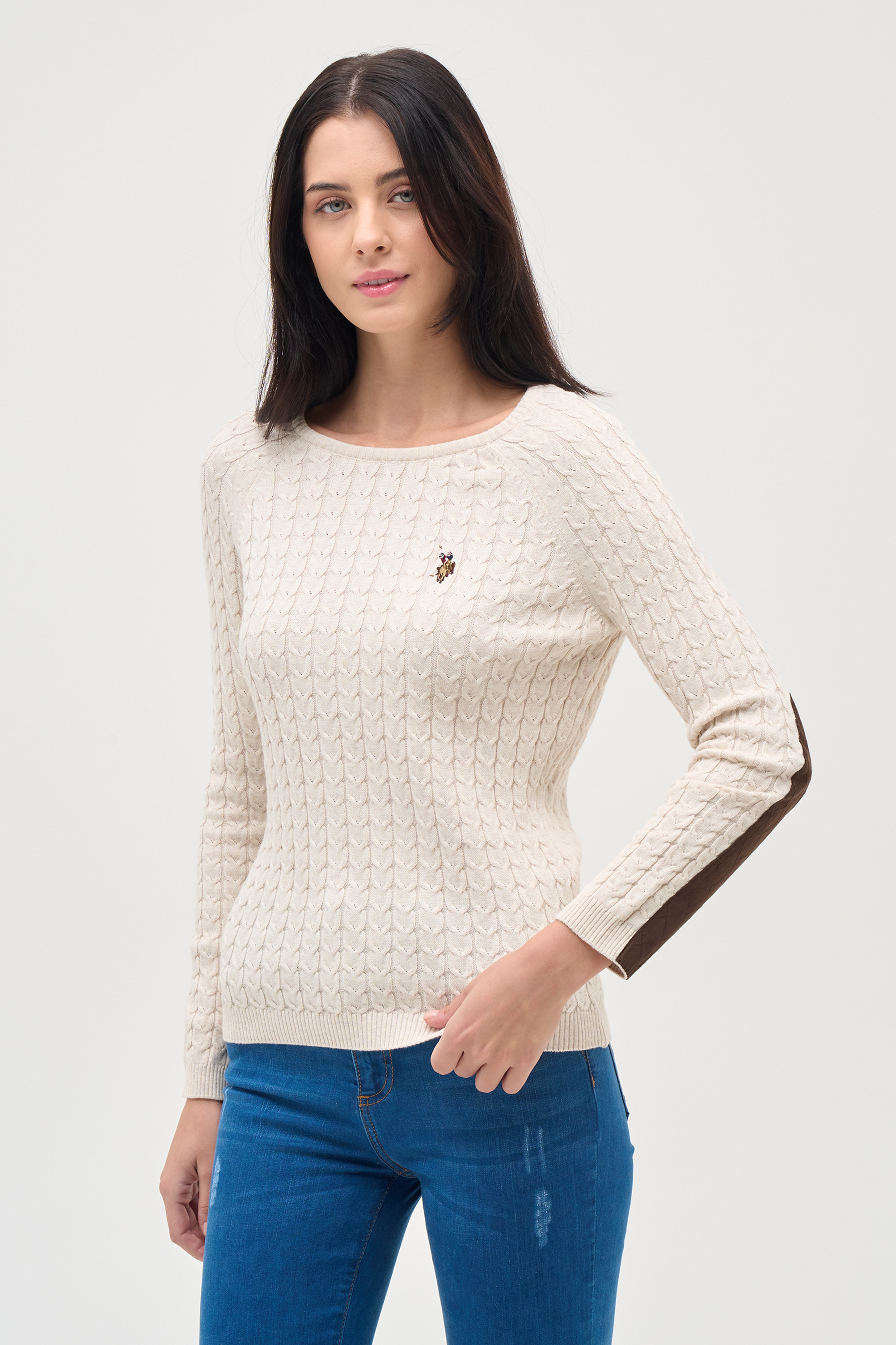 

Джемпер женский U.S. POLO Assn. G082SZ0TK0MERY-R бежевый 2XS, G082SZ0TK0MERY-R