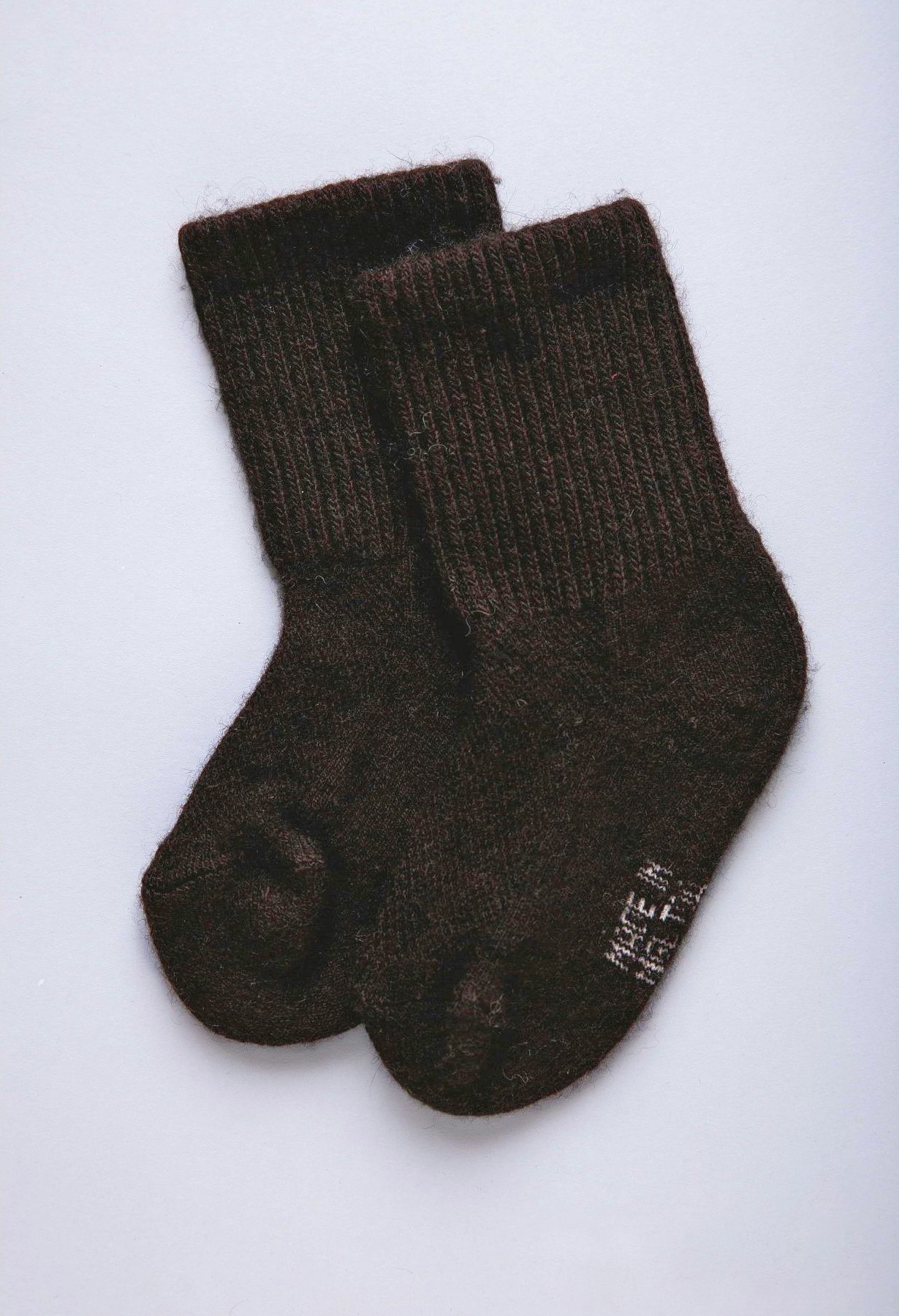 фото Детские носки из монгольской шерсти монголка 02104 размер 10-12