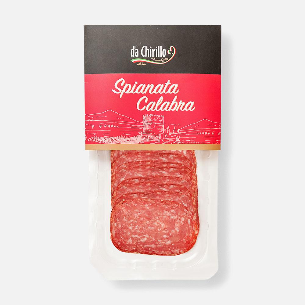 

Колбаса сыровяленая Da Chirillo Spianata Calabra полусухая, нарезка, 90 г