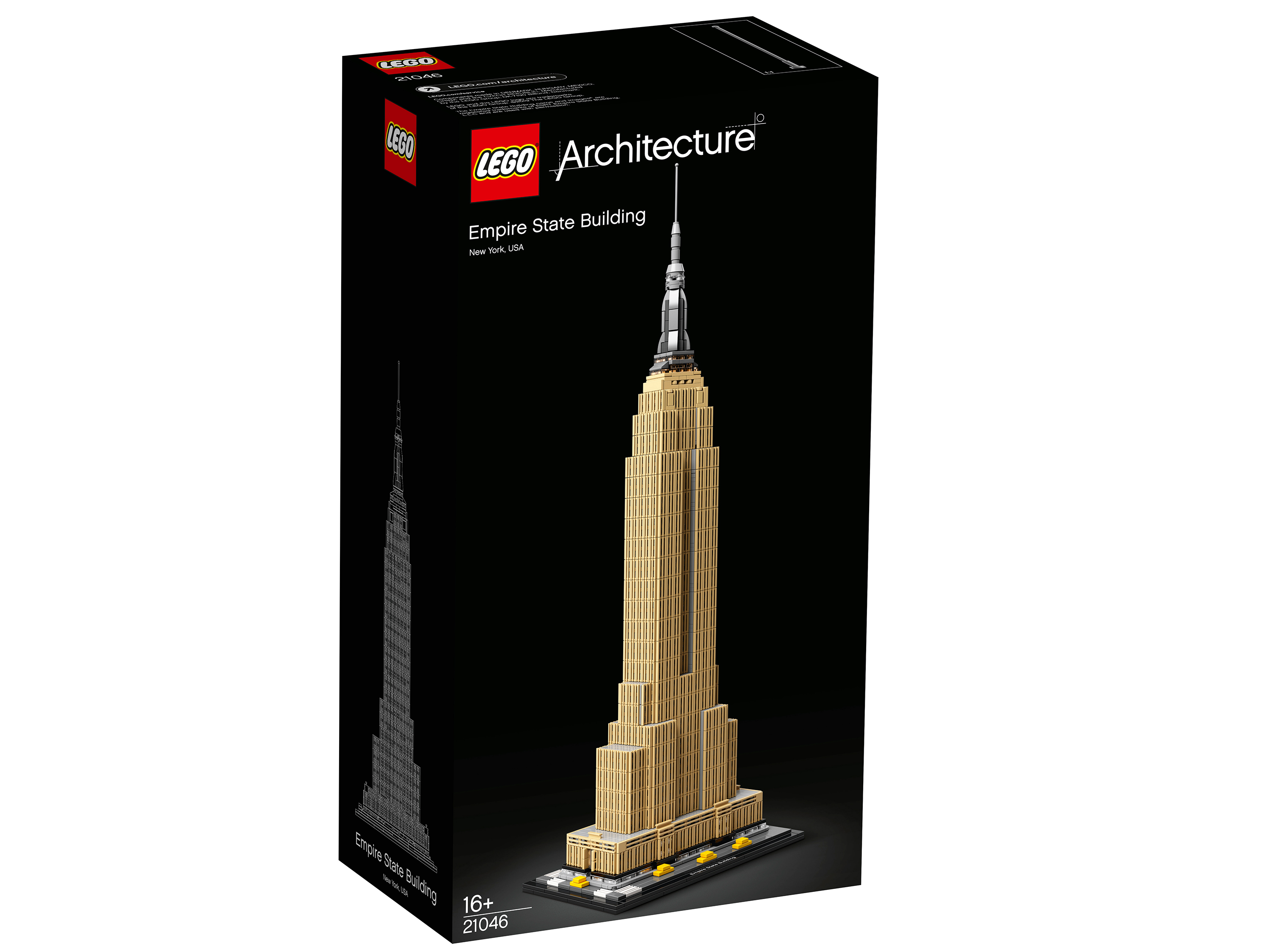 фото Конструктор architecture эмпайр-стейт-билдинг lego 21046